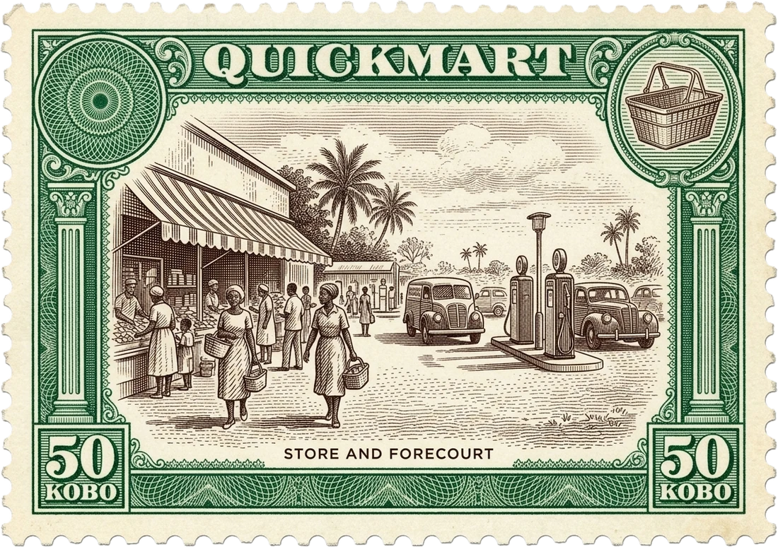 QuickMart stamp